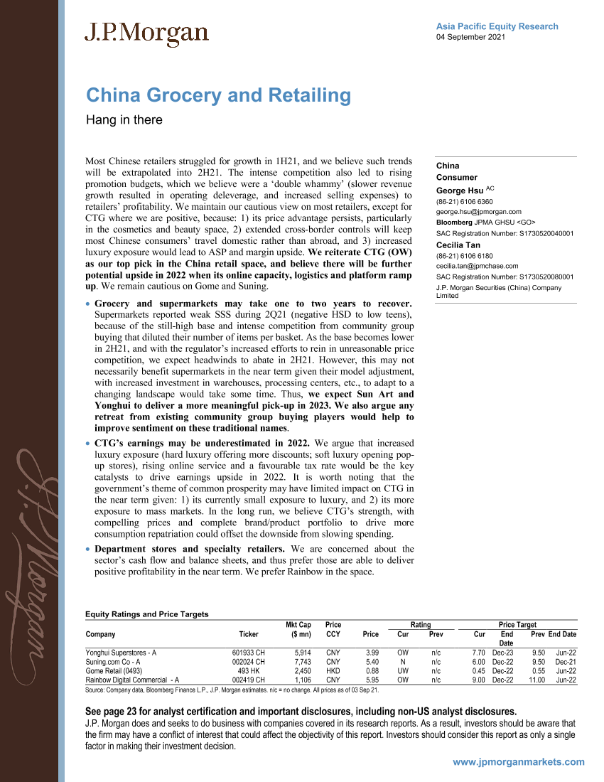 J.P. 摩根-中国食品零售业-增长趋势再等等-2021.9.4-29页J.P. 摩根-中国食品零售业-增长趋势再等等-2021.9.4-29页_1.png